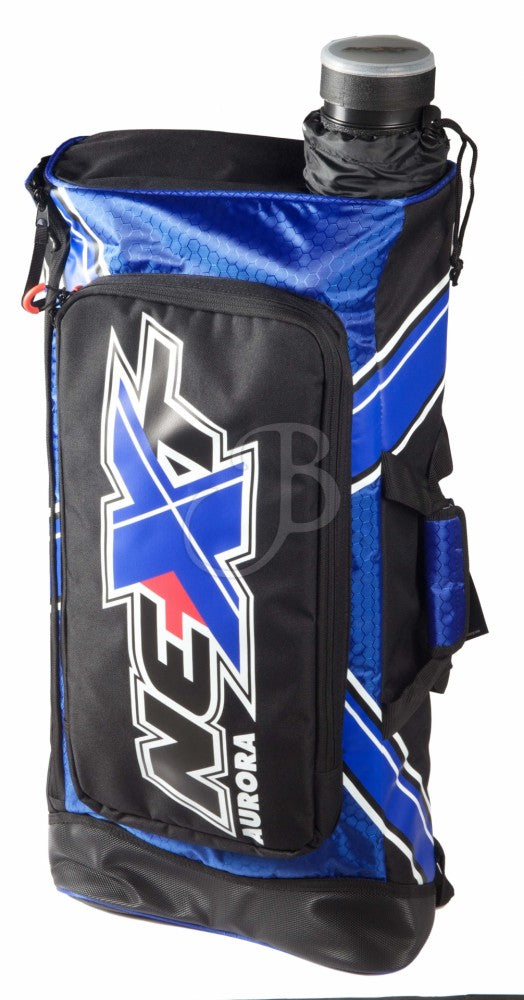 Rucksack f. Bogensport, Recurvebogen Tasche Aurora Next archery bag black-blue